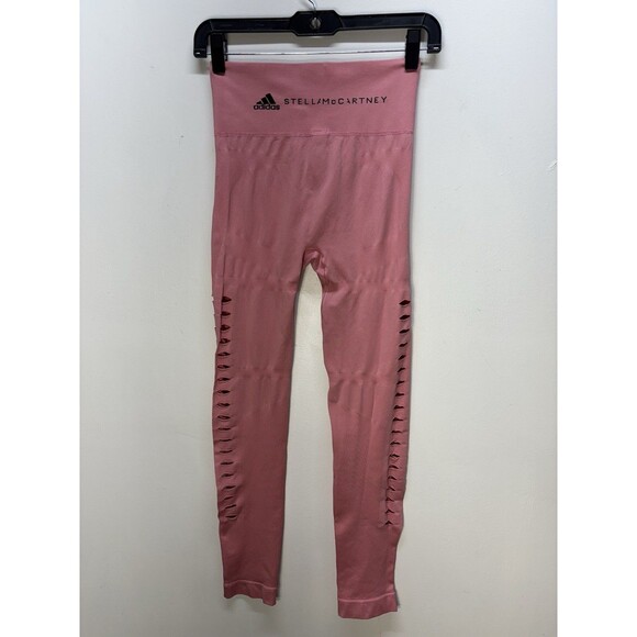 ADIDAS Women's Stella McCartney True Purpose Training Tights Easy Pink size S - Picture 10 of 15
